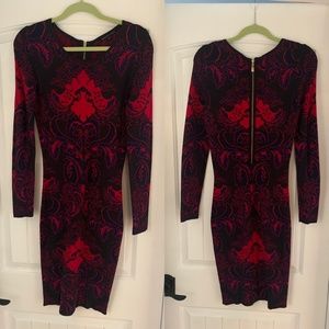 Felicity and Coco Jacquard Sweater Body-Con Dress